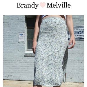 ✨Brandy Melville Phoebe Floral Skirt✨